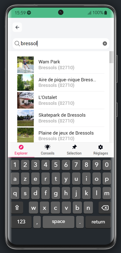 Recherche sur myApitour